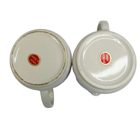 Lot Of 2 Vintage Morton Salt Creamer Jugs Pitchers - Picture 3 of 10